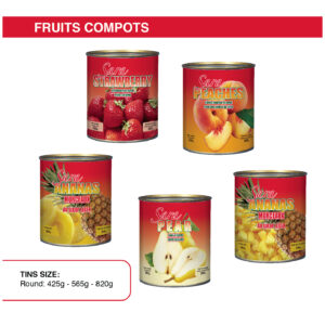 Fruits in syrup