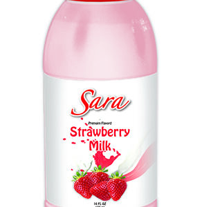 Strawberry flavored milk
