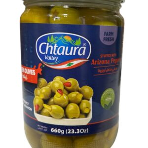 Olive stuffed with Arizona pepper 660g
