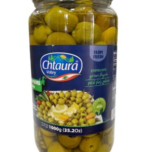 Olive stuffed with green thymes 1000g